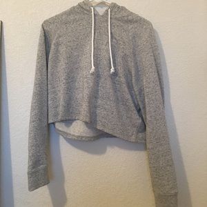 Gray women's hoodie
